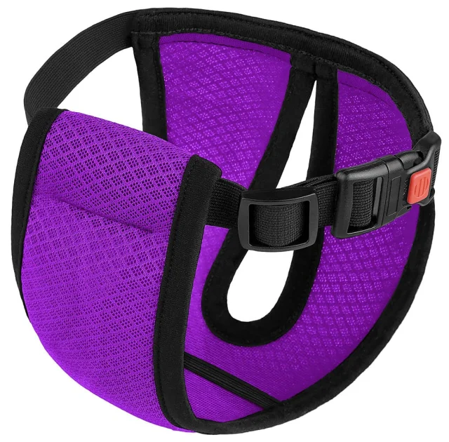 Труси гігієнічні BronzeDog Mesh для собак, нейлон з 3D сіткою, регульовані, фіолетовий, M
