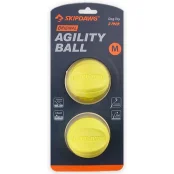 Набір м'ячів для собак BronzeDog Skipdawg Agility ball з 2 штук по 7 см