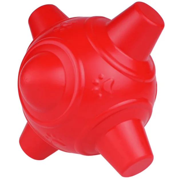 Іграшка-бомба для собак BronzeDog Quadrangular Ball, плаваюча, 16 см
