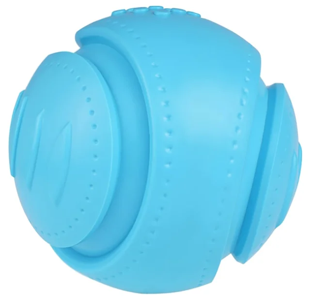 Іграшка-м'яч для собак BronzeDog Chew Ball зі звуковим ефектом, 15.2 см