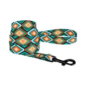 Повідець BronzeDog Tribal для собак, нейлон, принт ромби, 300×2.5 см