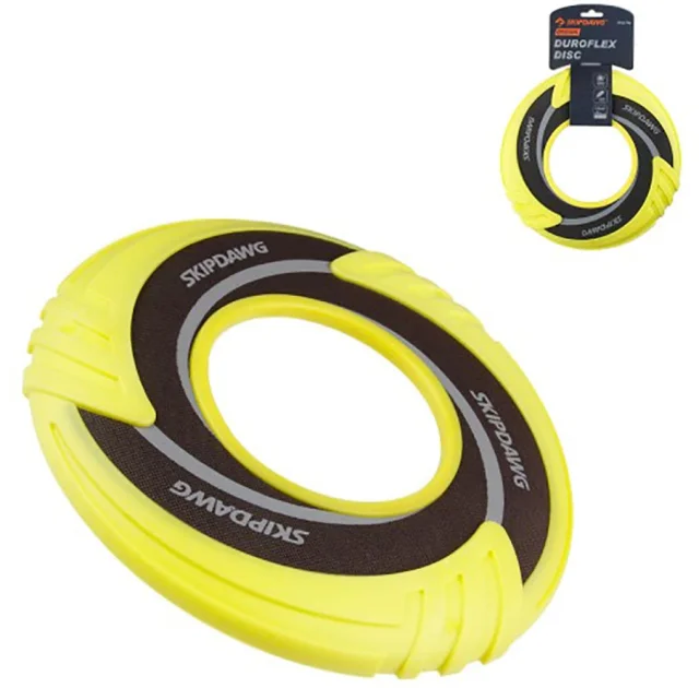Іграшка BronzeDog Skipdawg для собак у формі диска Skipdawg Original Duroflex Disc, 15 см