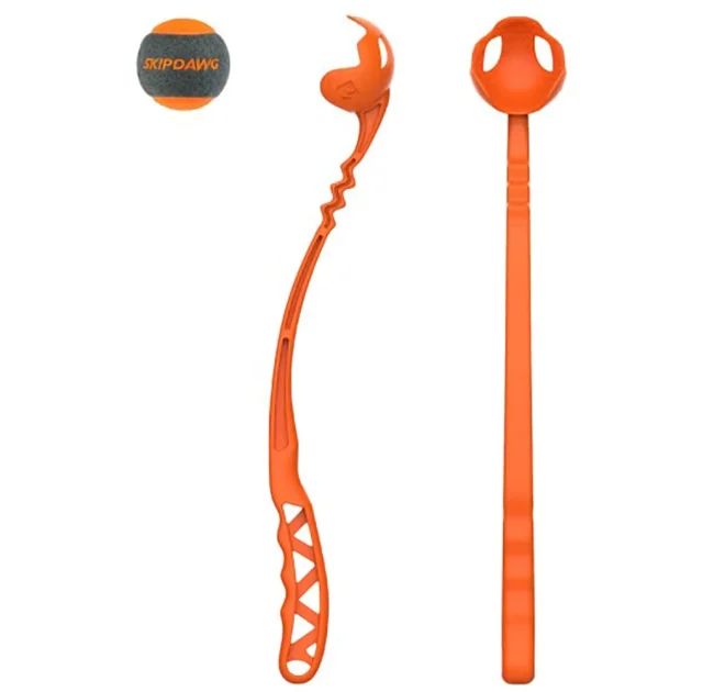 Лаунчер для м'ячів BronzeDog Skipdawg Original Ball Launcher, 46 см