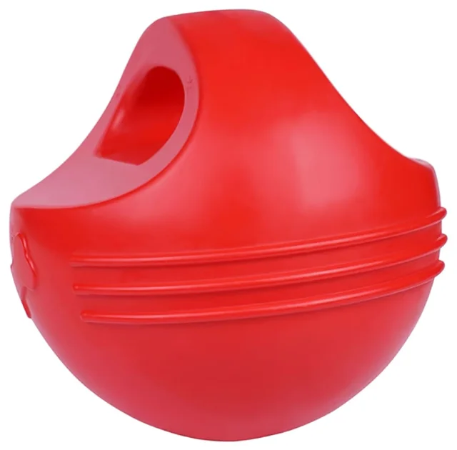 Іграшка-м'яч для собак BronzeDog Power Ball, з силікону, плаваюча, 16 см