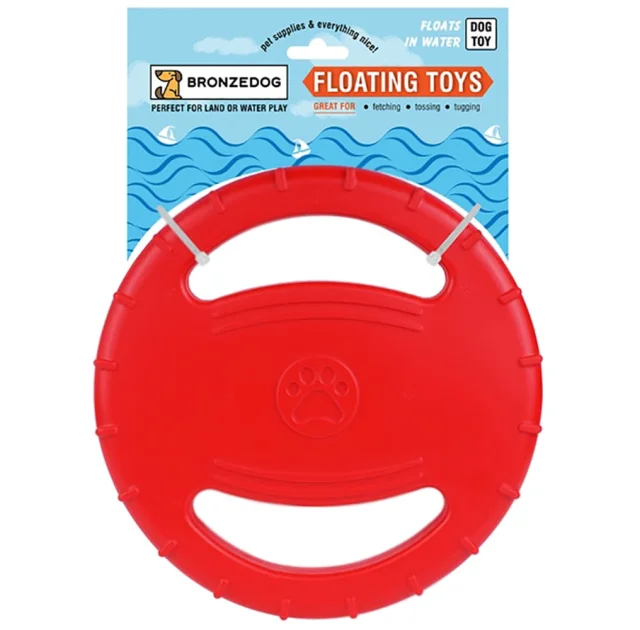 Іграшка-диск для собак BronzeDog Power Disk, плаваюча, 20 см