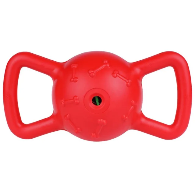 Игрушка для собак BronzeDog Power Pull, из силикона, со звуком, плавающая, 19×9 см