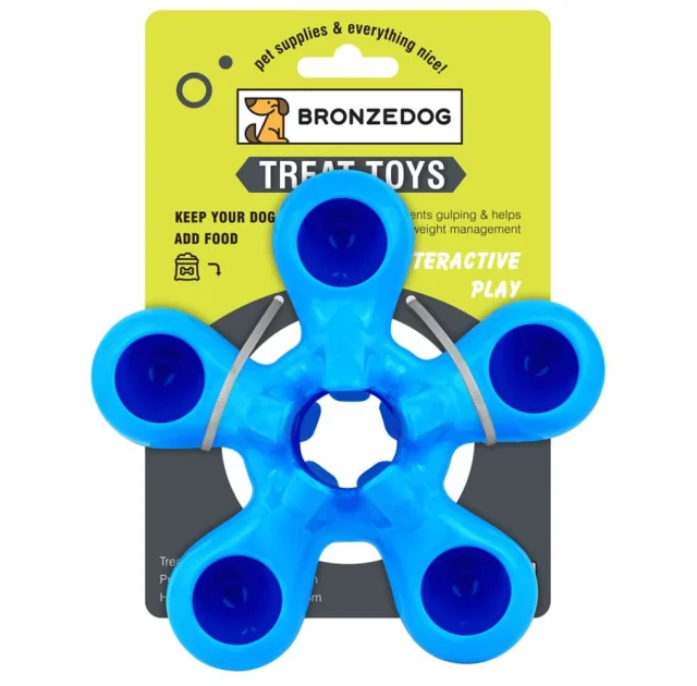 Іграшка-зірка для собак BronzeDog Smart Star, мотиваційна, 15×10 см