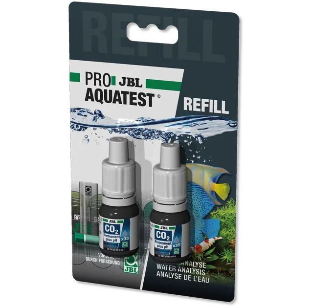 Реагенти JBL ProAquaTest CO2-pH Permanent, для визначення pH і CO2 в прісноводних акваріумах