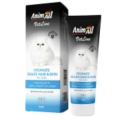 Фітопаста AnimAll VetLine Beauty Hair&Skin для поліпшення якості шерсті у котів, 100 г