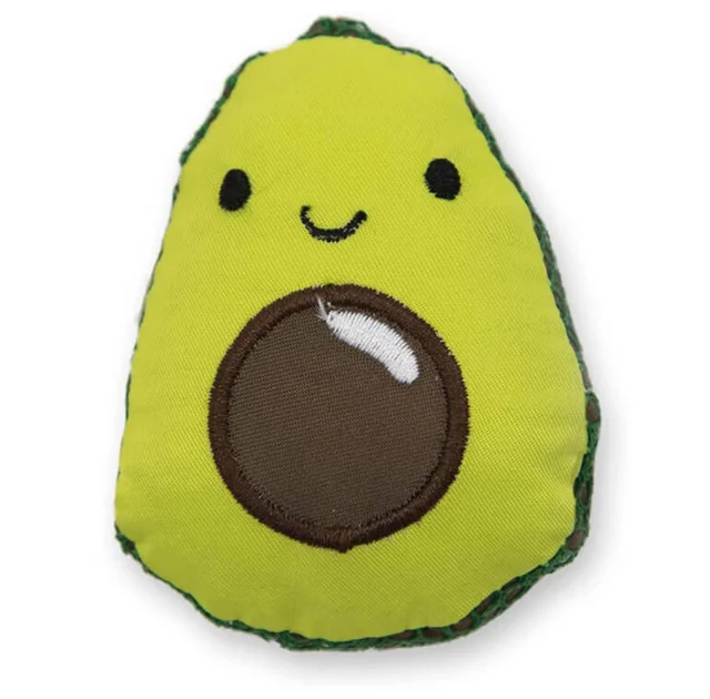 Игрушка для кошек Petstages Авокадо, с кошачьей мятой, зелёная