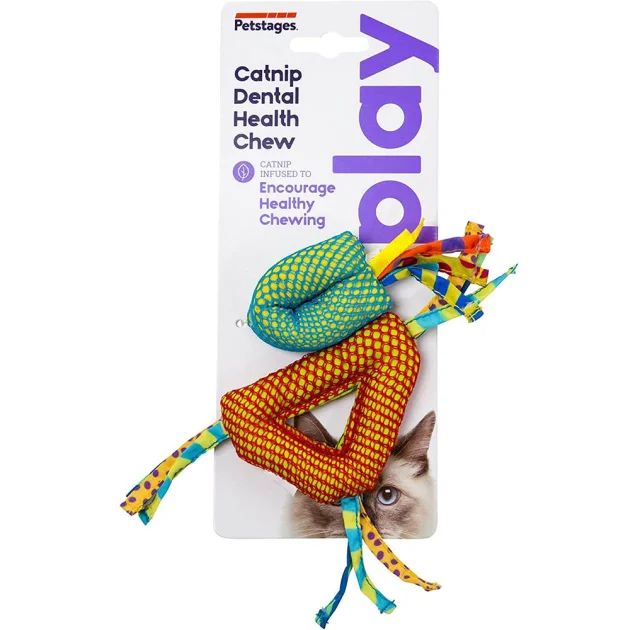 Игрушка для кошек Petstages для зубов, с кошачьей мятой, 21.6×8.9×1.3 см