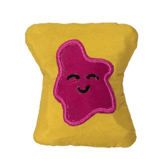 Игрушка для кошек Petstages Toast Tosser мини с кошачьей мятой, 6.3×5.7×3.8 см