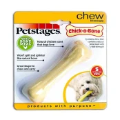 Игрушка для собак Petstages Chick-A-Bone кость, малая, 12 см