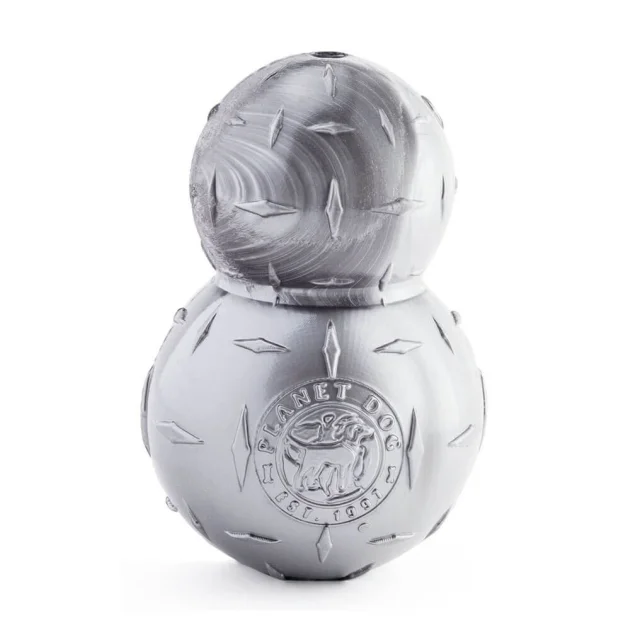 Игрушка для собак Planet Dog Double-TUFF с ароматом мяты, малая, серая