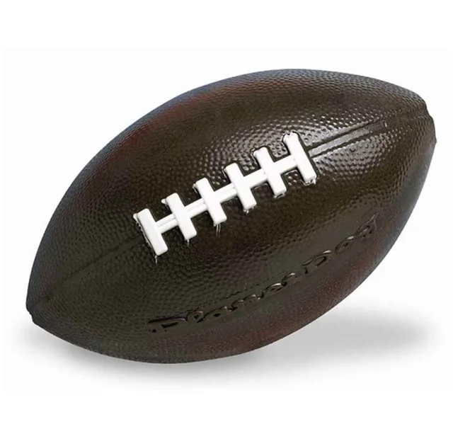 Іграшка для собак Planet Dog Football м'яч футбольний, коричневий, 15×9.5×9.5 см
