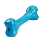 Игрушка для собак Planet Dog Orbee-Tuff Tug Bone Blue кость для жевания средняя, голубая, 16.5 см