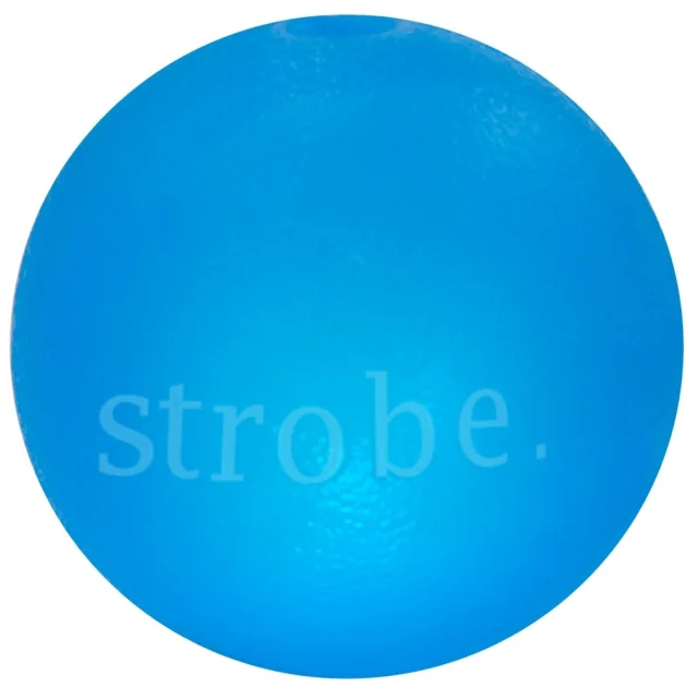 Іграшка для собак Planet Dog Strobe Ball світний м'яч, блакитний, 7 см