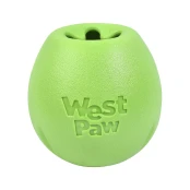 Игрушка для собак West Paw Rumbl Jungle Green, для лакомств, зелёная, 10 см