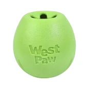 Игрушка для собак West Paw Rumbl Small Jungle Green, для лакомств, зелёная, 8 см