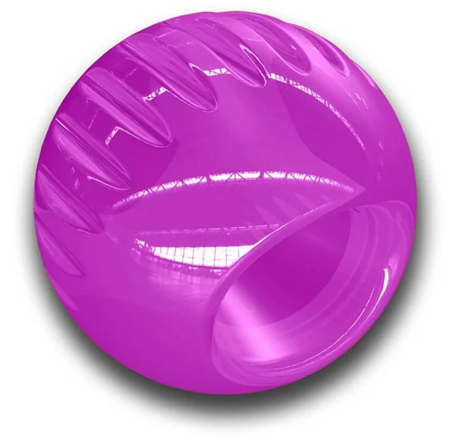 Игрушка Bionic Opaque Ball мяч, средний, для собак 7-16 кг, фиолетовый, 6.7 см