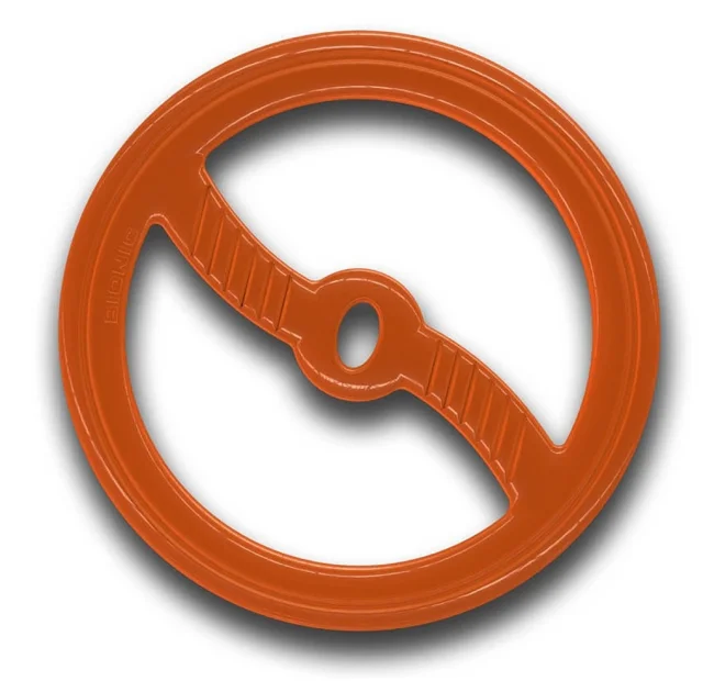 Игрушка Bionic Opaque Toss-N-Tug кольцо оранжевое, для собак, 23 см