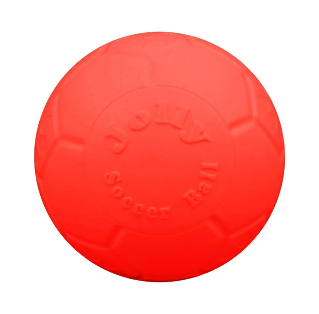 Іграшка Jolly Pets Soccer Ball м'яч, для собак, помаранчева, мала, 16 см