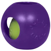 Іграшка Jolly Pets Teaser Ball м'яч подвійний, велика, для собак 27-40 кг, фіолетова, 21 см