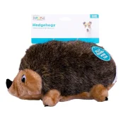 Игрушка-пищалка для собак Outward Hound Hedgehogz Ёжик, малая, коричневая, 18×10×10 см