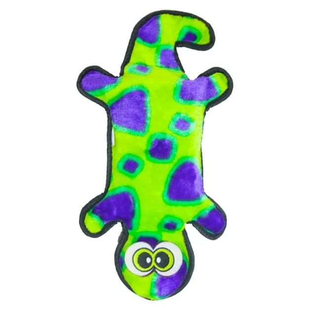 Игрушка-пищалка для собак Outward Hound Invincibles Gecko Геккон средний, зелёный, 36×15×5 см