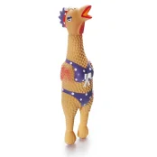 Игрушка-пищалка для собак Petstages Курица Генриетта, большая, 6×7.5×30 см