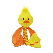 Игрушка-пищалка Jolly Pets Утка, хрустящая, нейлон, для собак 9-23 кг