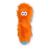 Игрушка-пищалка West Paw Custer Orange Fur для собак, оранжевая, 26 см