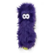 Игрушка-пищалка West Paw Custer Purple Fur для собак, фиолетовая, 26 см