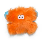 Игрушка-пищалка West Paw Fergus Orange Fur, оранжевая, 16 см