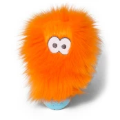 Игрушка-пищалка West Paw Rosebud Orange Fur, оранжевая, 17 см