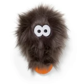 Игрушка-пищалка West Paw Rosebud Pewter Fur, серебряно-коричневая, 17 см