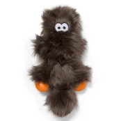 Игрушка-пищалка West Paw Sanders Pewter Fur, серебряно-коричневая, 28 см