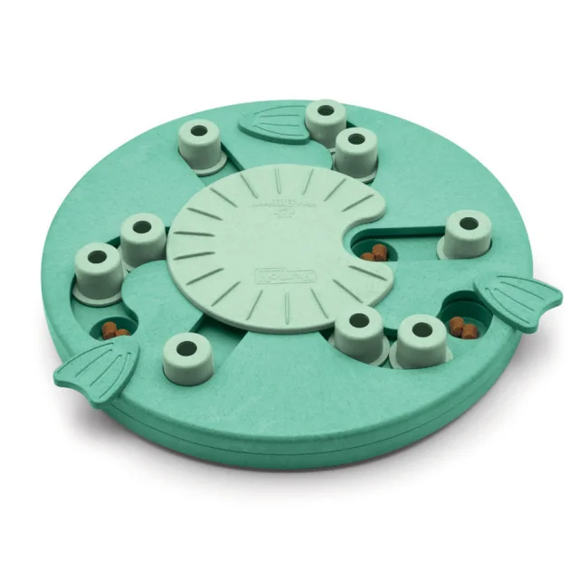 Интерактивная игрушка для собак Nina Ottoson Ребус, зелёная, 34.5×5 см