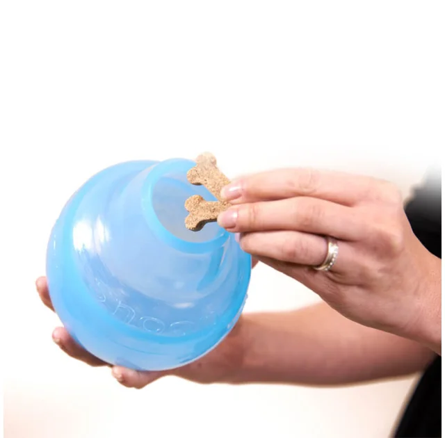 Іграшка для собак Planet Dog Snoop, для лакомств, синя, 11.5×11 см