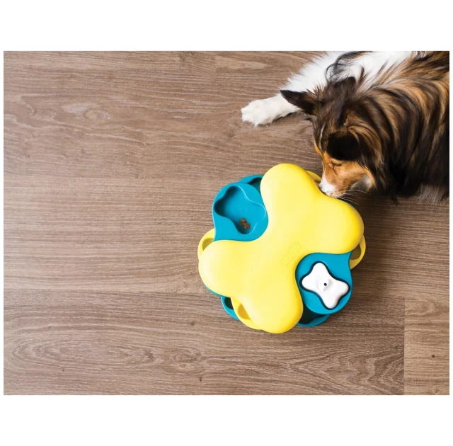 Интерактивная игрушка для собак Nina Ottoson Dog Торнадо, голубая, 27.9×19.1×8.3 см