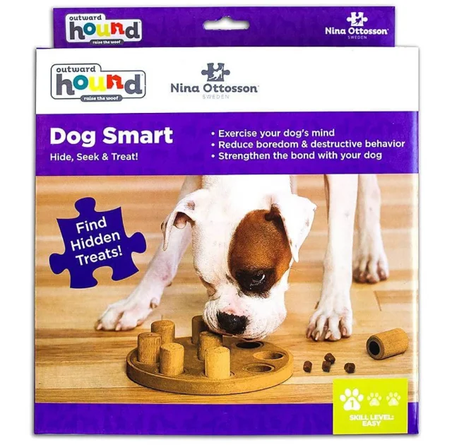Интерактивная игрушка для собак Nina Ottoson Dog Smart Composite, 23×6 см