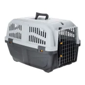 Переноска MPS Skudo 3 для кошек и собак, серая, 60×40×39 см