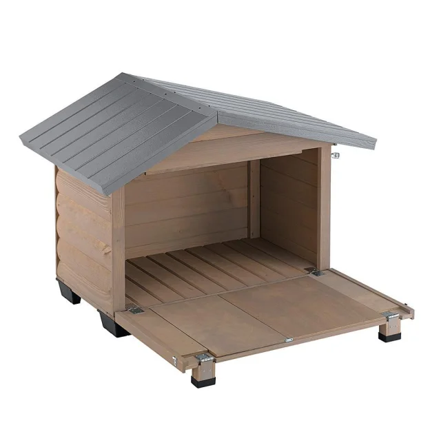 Деревянная будка Ferplast Canada 4 для собак, 110x69,5x78 см