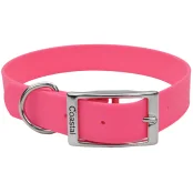 Водонепроницаемый ошейник Coastal Fashion Waterproof Dog Collar для собак, розовый, 2.5×61 см