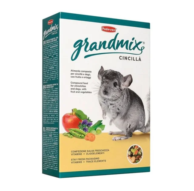 Корм Padovan для шиншилл и дегу, 850 г
