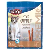 Ласощі Trixie Quadro-Sticks палички з ягнятком та птицею, для котів, 5 шт, 25 г