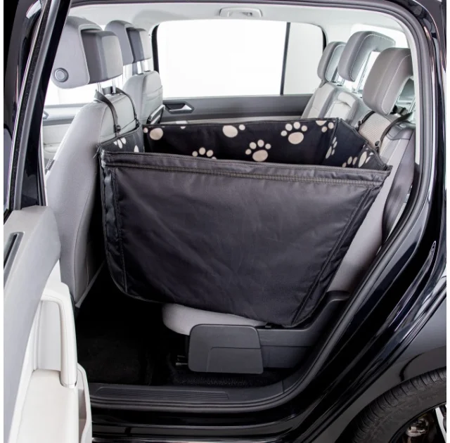 Покрывало Trixie для собак, на заднее сиденье автомобиля, чёрно-бежевый, 65×145 см