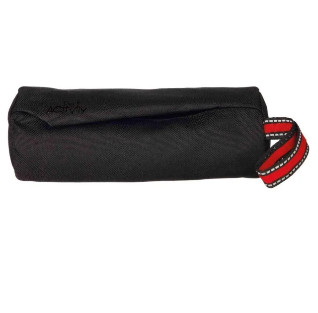 Игрушка Trixie для тренировки собак, полиэстер, черный, 6×18 см