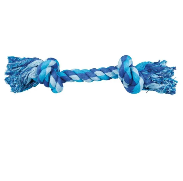 Игровой канат Trixie Denta Fun для собак, 2 узла, 40 см, 320 г