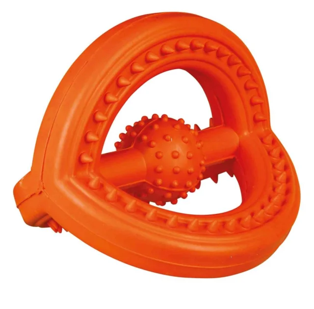 Игрушка-капкан Trixie для собак, резина, 14 см